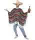 PONCHO MEXICANO MULTICOLOR ADULTO